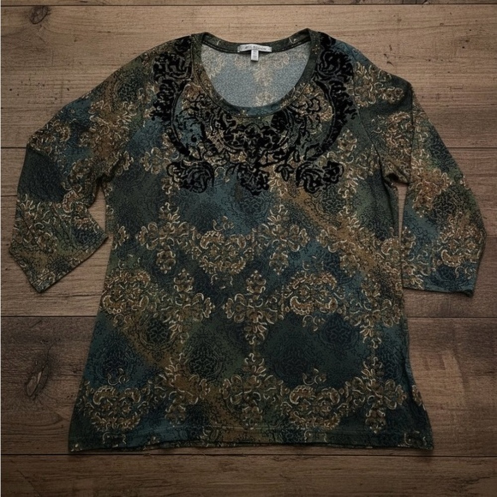 Vintage Suzie Bohemian Paisley Top